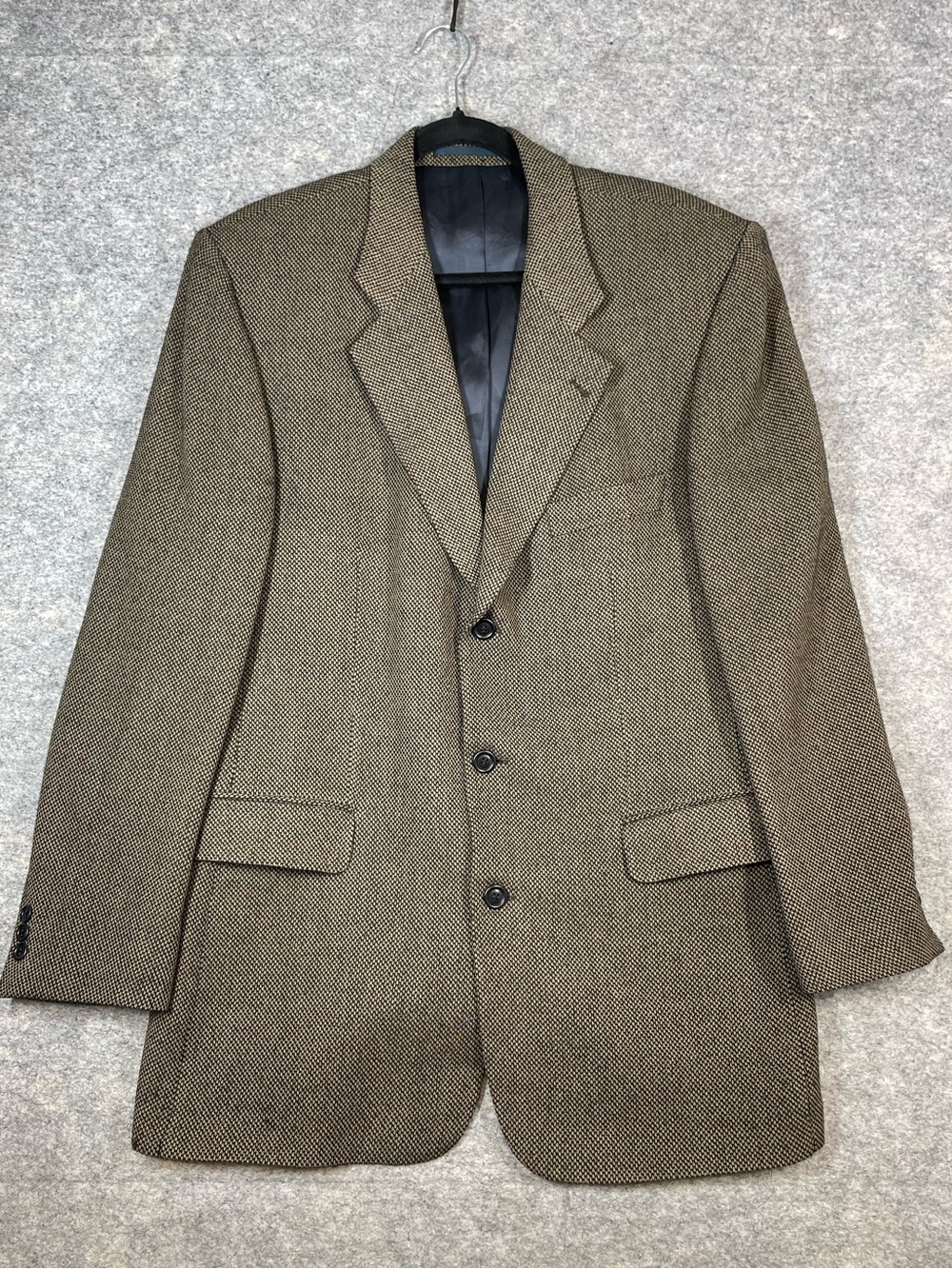 Strellson Wool Blazer Brown 52EU Tailored Luxury Career Sport Coat Business - Picture 2 of 16